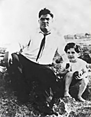 Photo of my Father Pacifico Calleja with his nephew and brothers,( Carmelo Calleja ), son Alfred Calleja. Circa 1936 - 1937